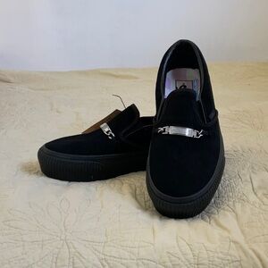 Karina Rozunko x Slip-on Platform Black Vans